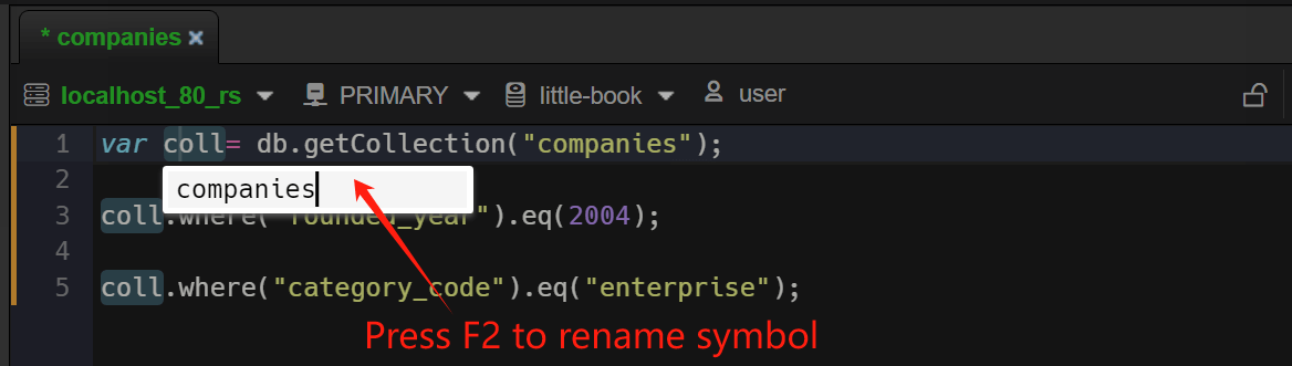 Rename Symbol