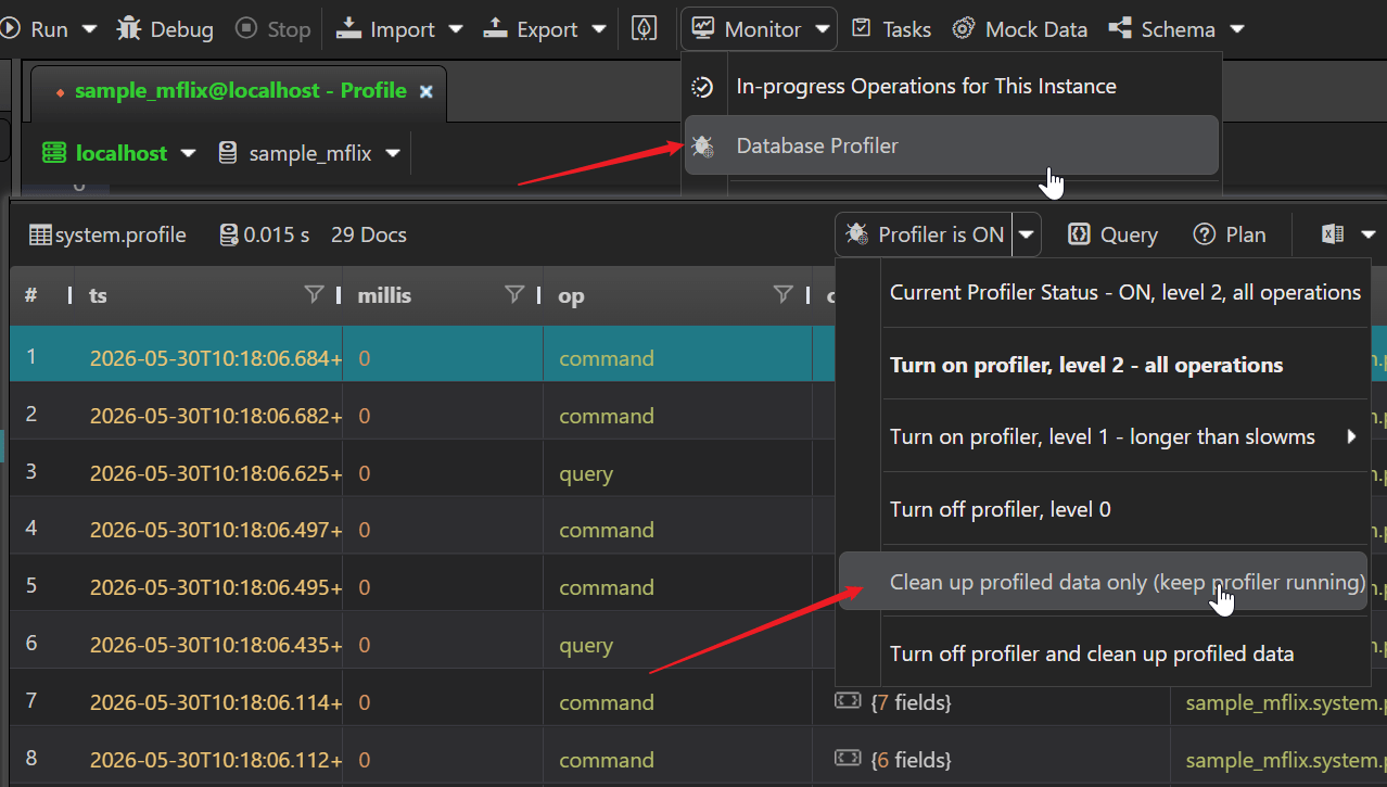 Clean Profiled Data